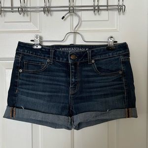 American Eagle super stretch jean shorts size 10